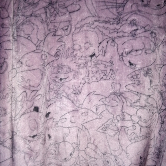 Nickelodeon fuzzy purple sweater nwot - Picture 2 of 7